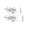 Plaquettes de frein avant Brembo - 07YA22SX