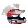 Crête pour casque blanc