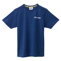 Tee Shirt Husqvarna Basic Bleu