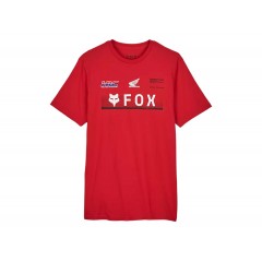 T-shirt Fox x Honda Premium Rouge