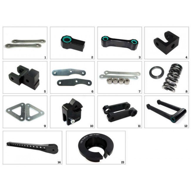 Kit de rabaissement : Honda CB125R