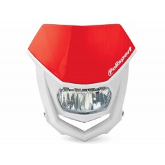 Plaque phare Led halo Rouge