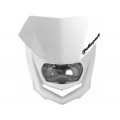 Plaque phare halo Polisport Blanc