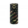 Tour de cou Motley Tube Vert et Noir