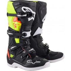 Bottes Alpinestars TECH 5 BLK RED FL YELFL
