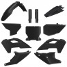 Kit plastique POLISPORT HUSQVARNA Noir