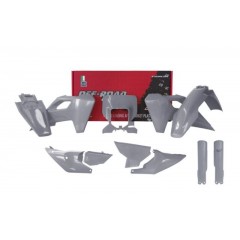 Kit plastiques RACETECH HUSQVARNA Gris