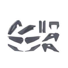 Kit plastique POLISPORT - Husqvarna TE/FE Gris