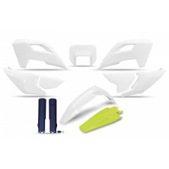 Kit plastique complet UFO HUSQVARNA Blanc