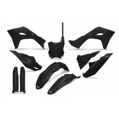 Kit plastique complet UFO KAWASAKI Noir