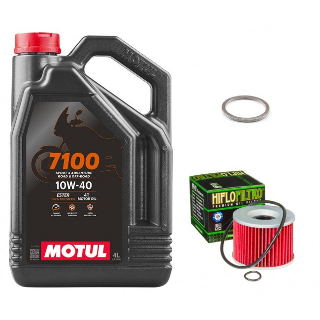 Pack Vidange Kawasaki GTR1000 - Motul 7100