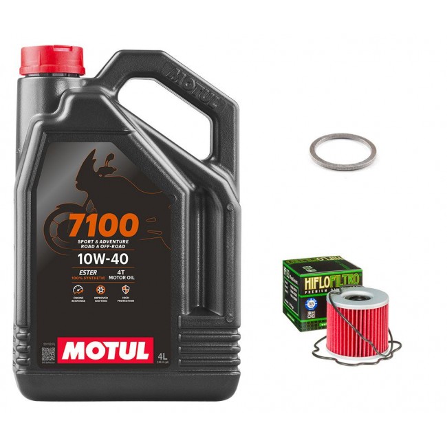 Pack Vidange Suzuki GS500E 1988 à 2002 - MOTUL 7100