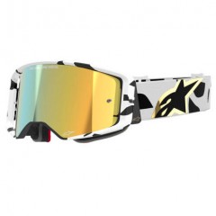 Masque ALPINESTARS SUPERTECH Corp Blanc Gold