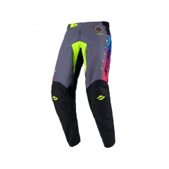 Pantalon de motocross Kenny Track Focus 2025 - Néon