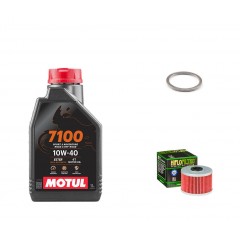 Pack Vidange Kawasaki Z125 - Motul 7100
