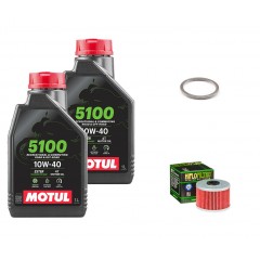 Pack Vidange Kawasaki Eliminator 125 de 1998 à 2009 - Motul 5100
