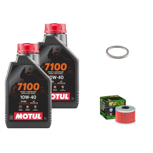 Kit De Vidange (Filtre à Huile, Filtre à Air, Bougies) Pour Kawasaki ZX750 ZX-7RR 1996-1999 - Neuf