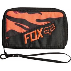 Portefeuille fox noir et rose
