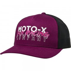 Casquette fox rose pour femme
