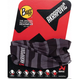 Foulard Akrapovic noir et gris