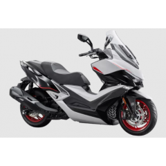Kymco xciting 400 blanc et noir