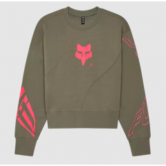 Sweat-shirt Elevated Future Oversized Crew vert