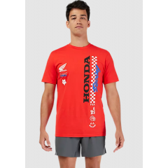 T-shirt Honda Rouge