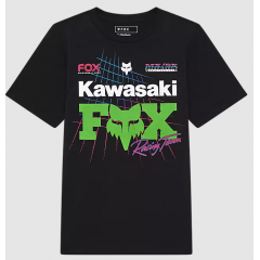 T-shirt Fox x Kawasaki Noir enfants