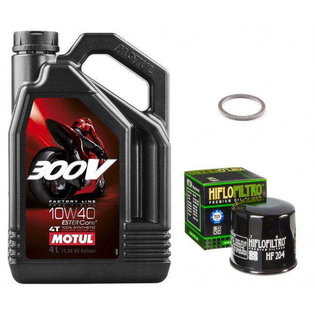 Pack Vidange Triumph Tiger 1050 - Motul 300V