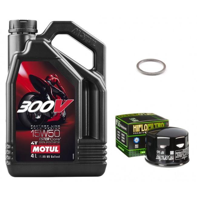 Pack Vidange Aprilia Dorsoduro 750 - MOTUL 300V