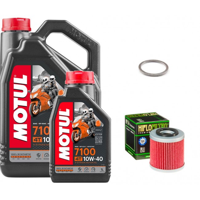Pack Vidange Suzuki VS 1400 INTRUDER de 1987 à 2003 - MOTUL 7100