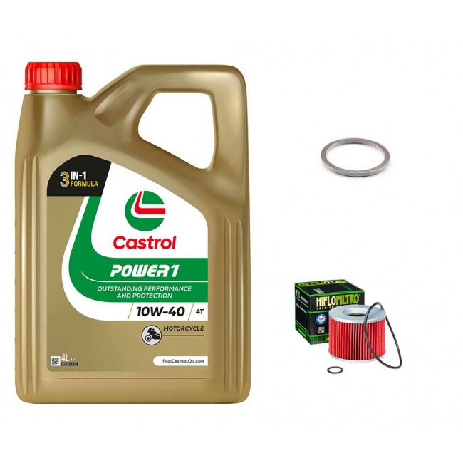 Pack Vidange Triumph Sprint Sport 900 1995 à 1998 - Castrol Power 1