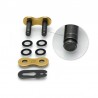 Attache type clip D.I.D 520VX3 X-Ring 520 - Or
