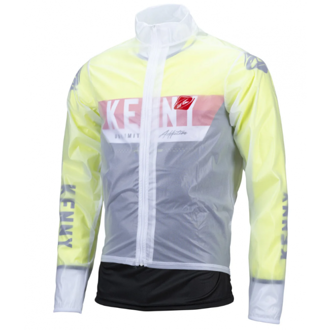 Casaque Kenny zippée transparente
