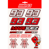Grande planche stickers Marc marquez