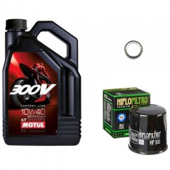 Pack Vidange Kawasaki ZZXR750 1991 à 1995 - Motul 300V