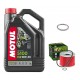Pack Vidange Kawasaki ZZR 1200 2002 à 2005 - Motul 5100