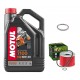 Pack Vidange Kawasaki ZZR 1200 2002 à 2005 - Motul 7100