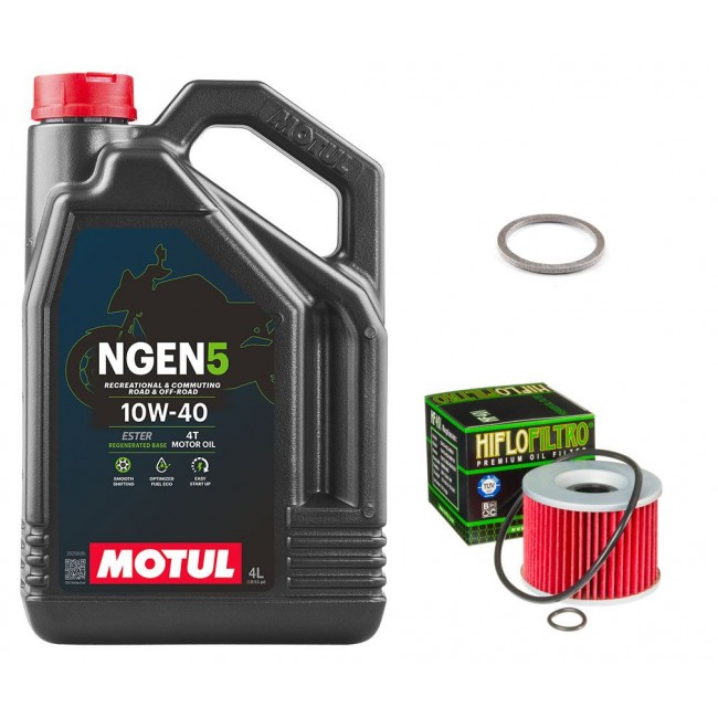 Pack Vidange Kawasaki ZZR 1200 2002 à 2005 - MOTUL NGEN 5