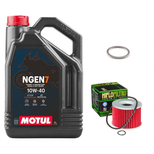 Pack Vidange Kawasaki ZZR 1200 2002 à 2005 - MOTUL NGEN 7