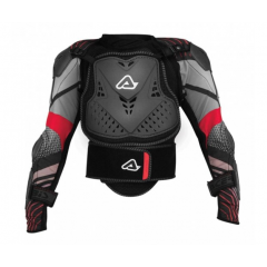 Pare pierre Acerbis enfant Noir/Gris