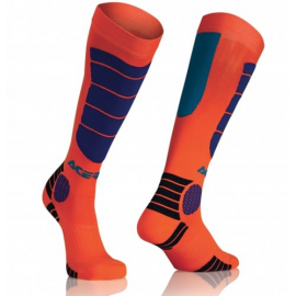 Chaussette Acerbis Orange/Bleu