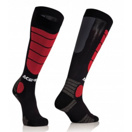 Chaussette Acerbis Noir/Rouge