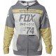 Sweat Zippé FOX Draftr Gris Jaune