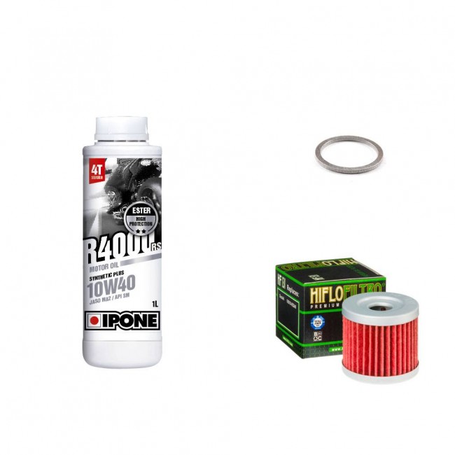 Pack Vidange Suzuki Marauder 125 - Ipone R4000RS