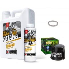 Pack Vidange Suzuki VS 1400 INTRUDER de 1987 à 2003 - Ipone Katana