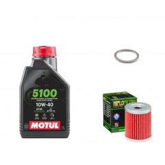 Pack Vidange Suzuki VanVan 125 - Motul 5100
