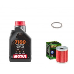 Pack Vidange Suzuki VanVan 125 - Motul 7100