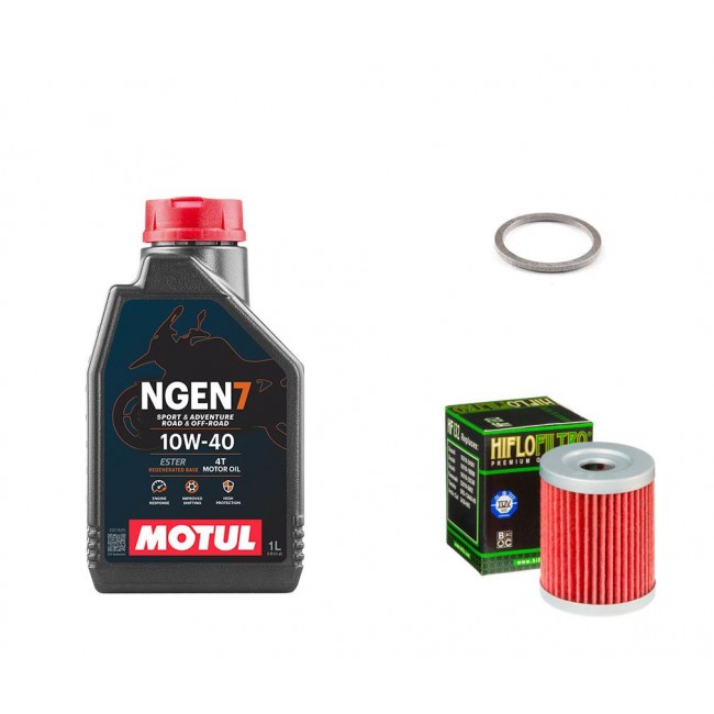 Pack Vidange Suzuki VanVan 125 - MOTUL NGEN 7