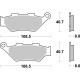 Plaquettes de frein avant BREMBO 07KS07SA